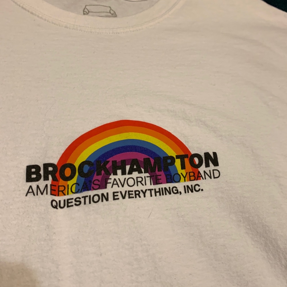 BROCKHAMPTON RAINBOW T-SHIRT